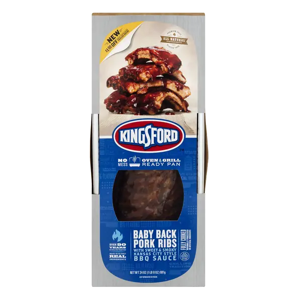Kingsford Baby Back Pork Ribs