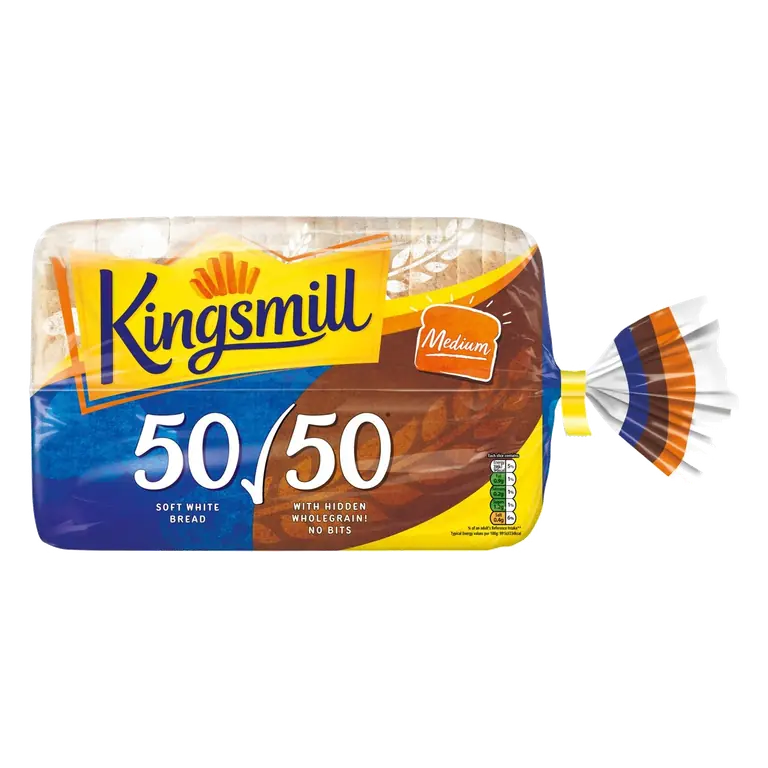 50/50 Medium Bread 800g
