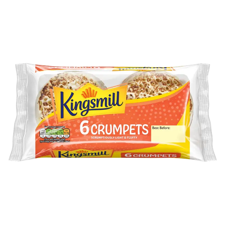 Kingsmill 6 Crumpets