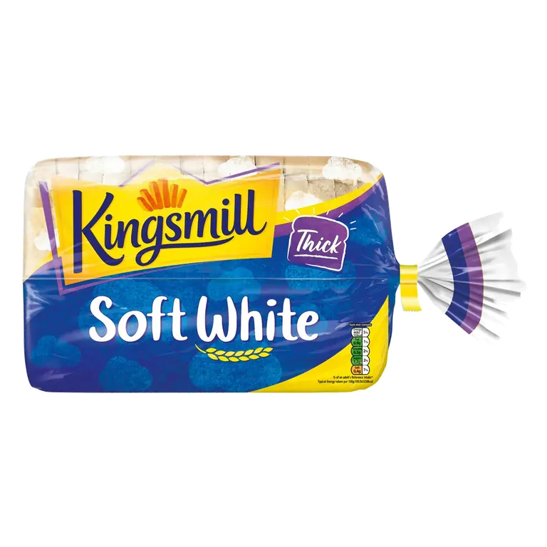 Soft White Bread Thick 800g