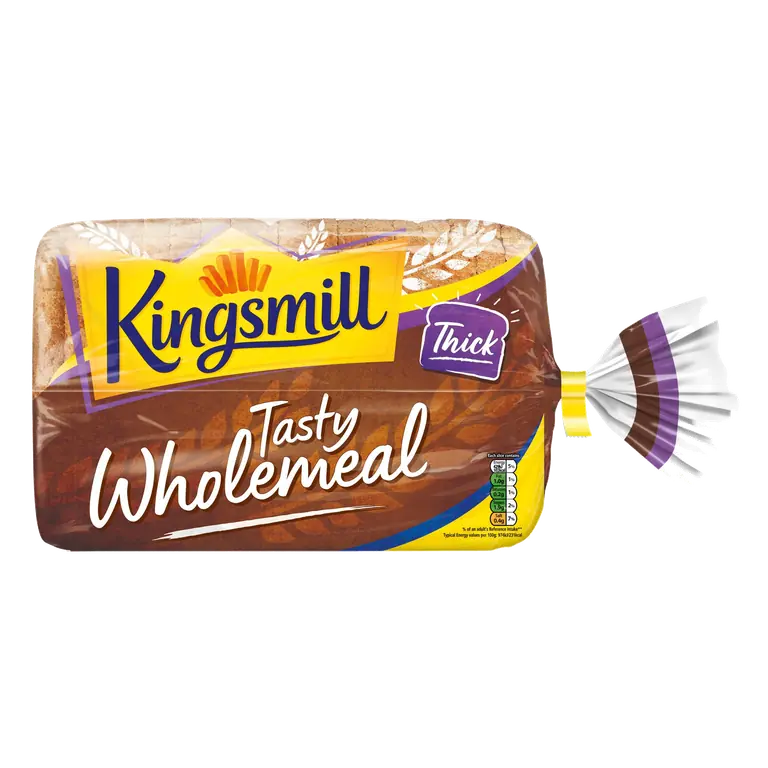 Kingsmill Tasty Wholemeal Bread Thick Sliced Loaf 800g