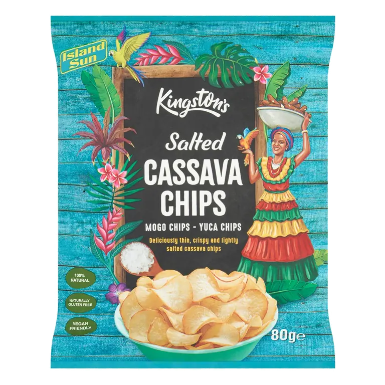 Salted Cassava Chips 80g
