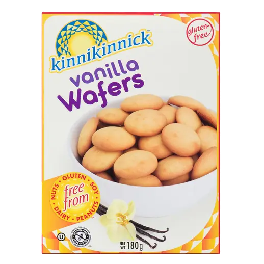 Gluten-Free Wafers Vanilla 180 g