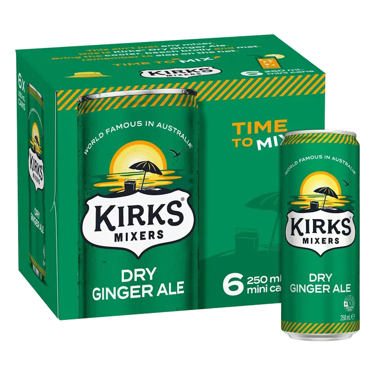 Dry Ginger Ale Multipack Cans