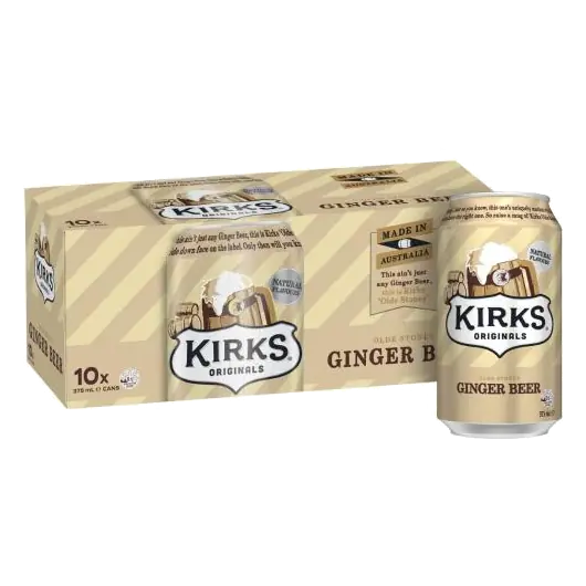 Olde Stoney Ginger Beer Soft Drink Multipack Cans 375ml
