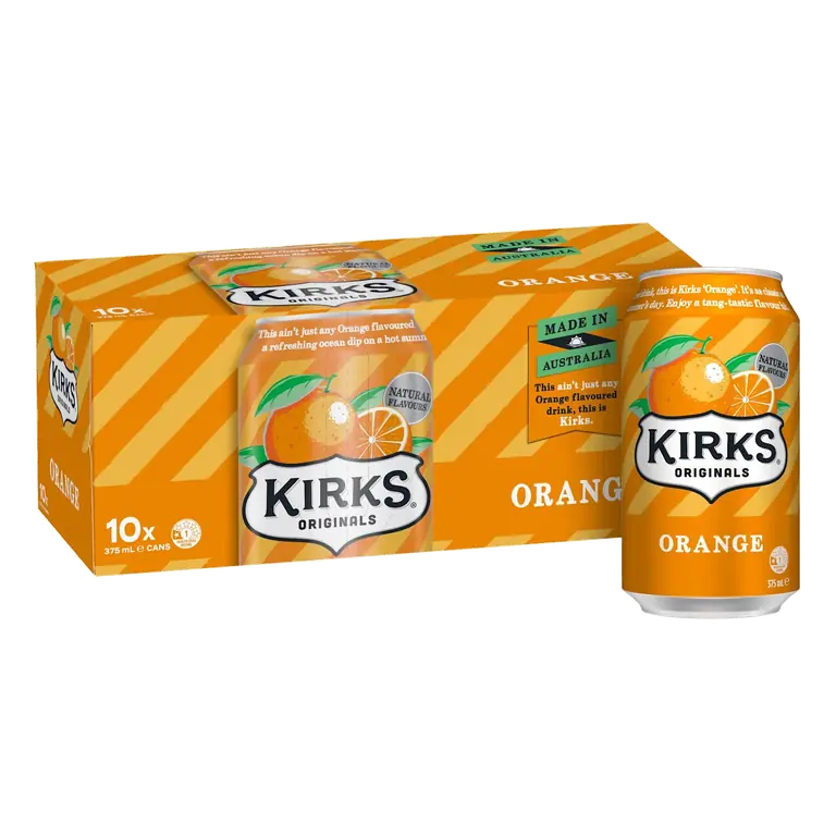 Orange Multipack Cans