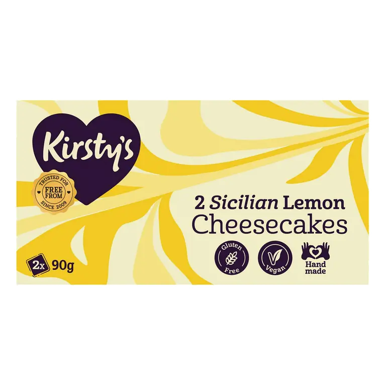 2 x 90g Sicilian Lemon Cheesecakes