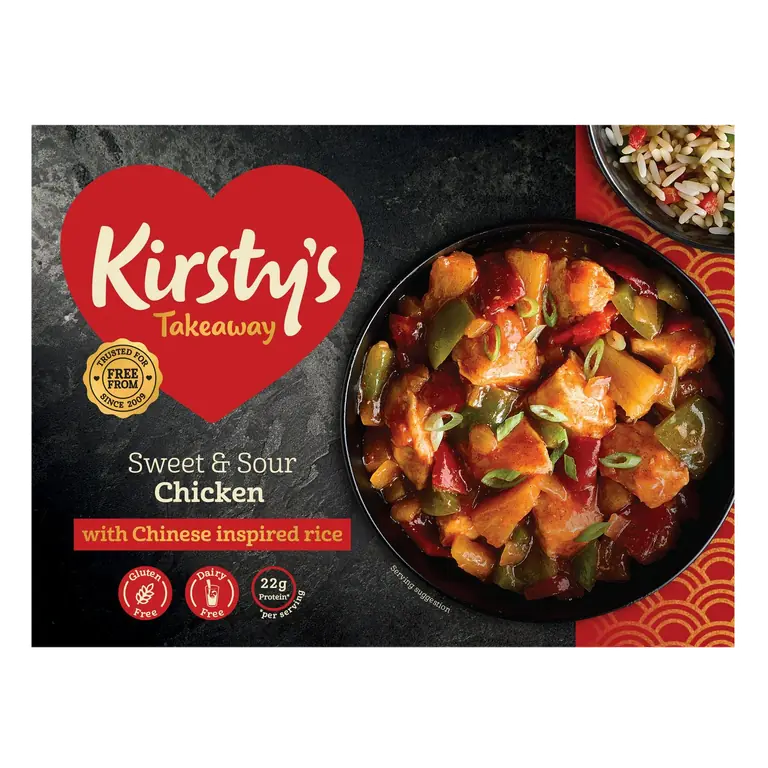450g Takeaway Sweet & Sour Chicken with Chinese Inspired Rice