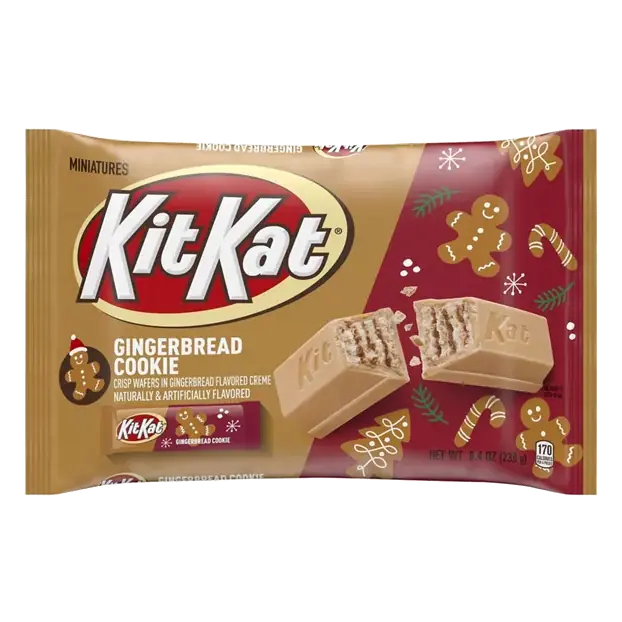 Crisp Wafers, Gingerbread Cookie, Miniatures