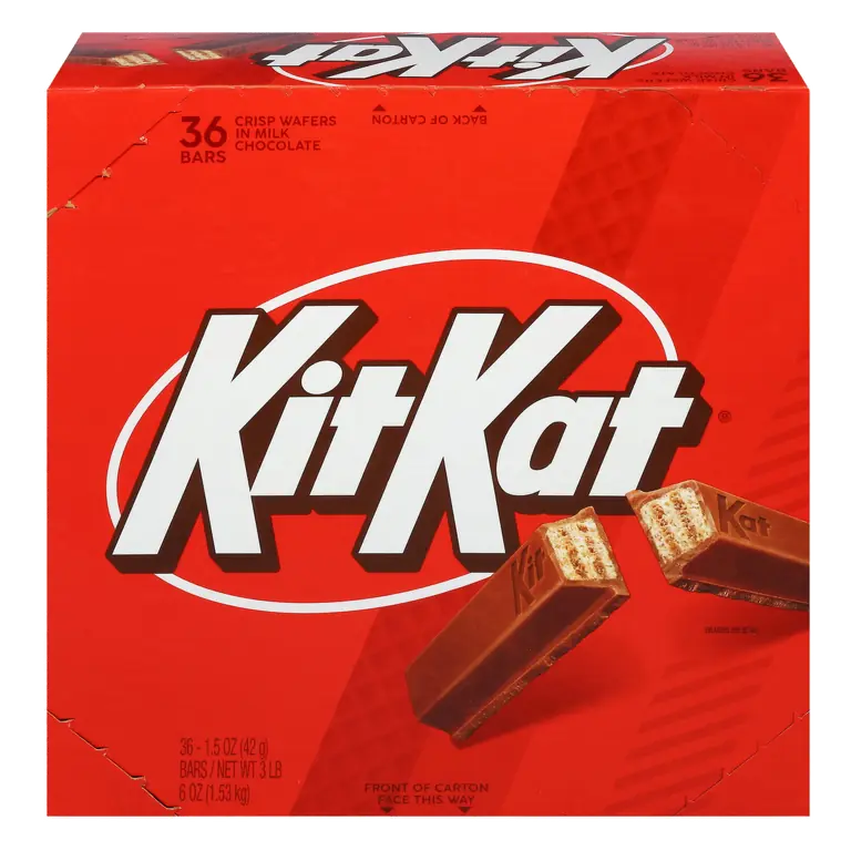 Crisp Wafers in Milk Chocolate Bars