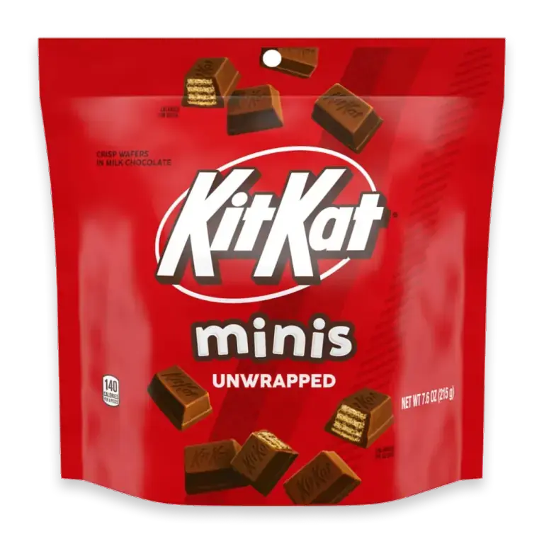 Crisp Wafers in Milk Chocolate Unwrapped Minis Pouch
