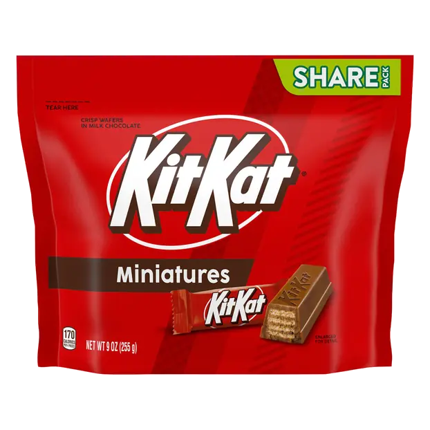 Miniatures Milk Chocolate Wafer Candy Share Pack