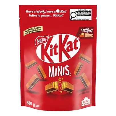 Minis Wafer Bars Milk Chocolate 380 g