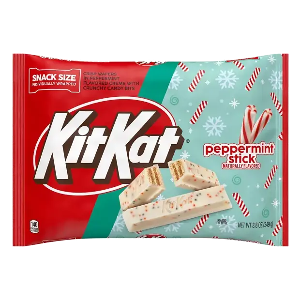 Peppermint Stick Wafers Snack Size