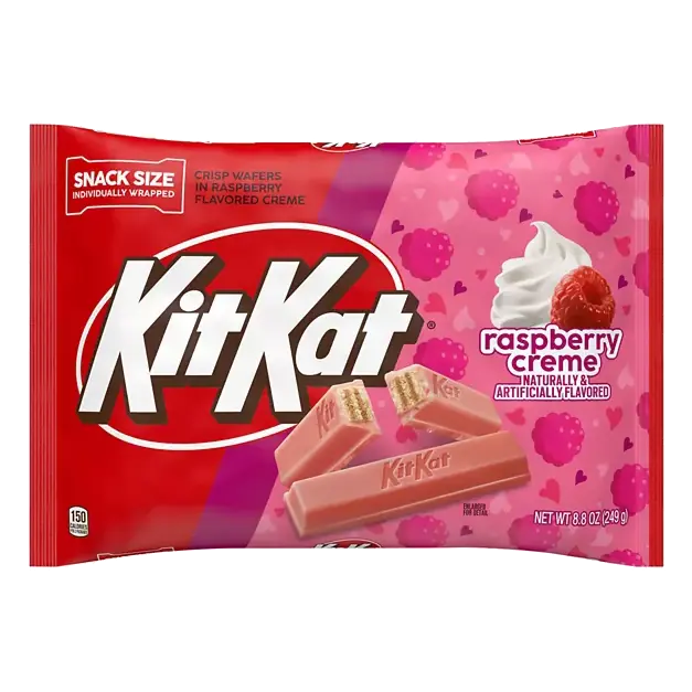 Raspberry Creme Crisp Wafers Snack Size
