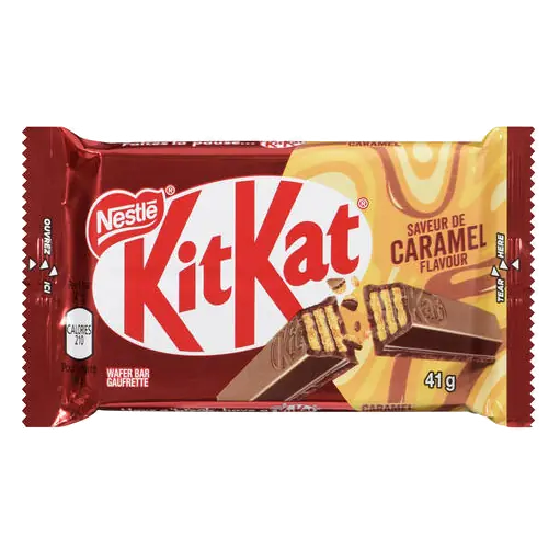 Wafer Bar Caramel 41 g