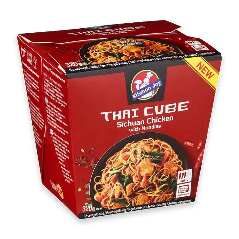 Spicy chicken sichuan noodles 320g