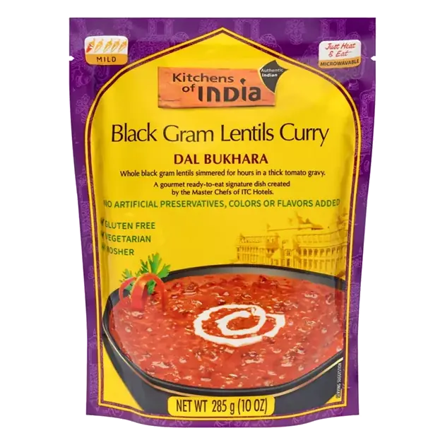 Authentic Indian Black Gram Lentils Curry Dal Bukhara