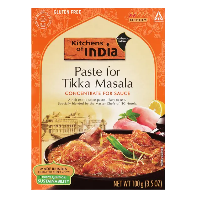 Gluten Free Medium Paste for Tikka Masala