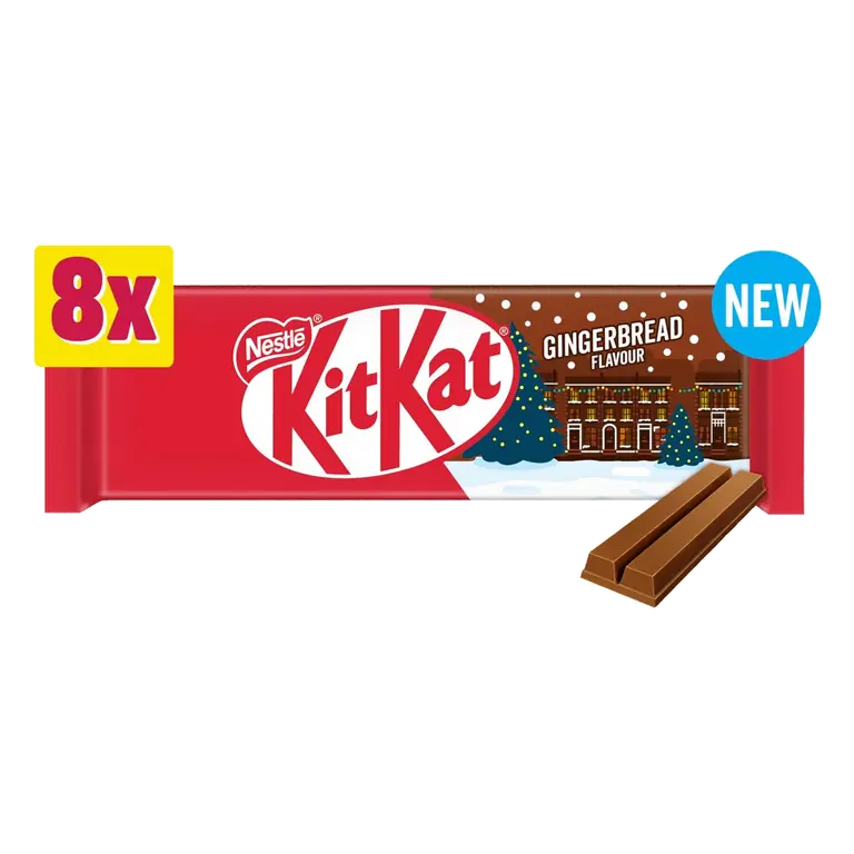 2 Finger Gingerbread 8pk 165.6g