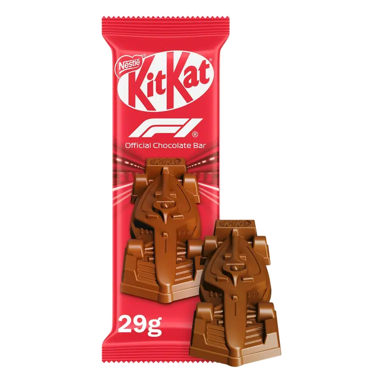 29g F1 Car Figure Chocolate Bar