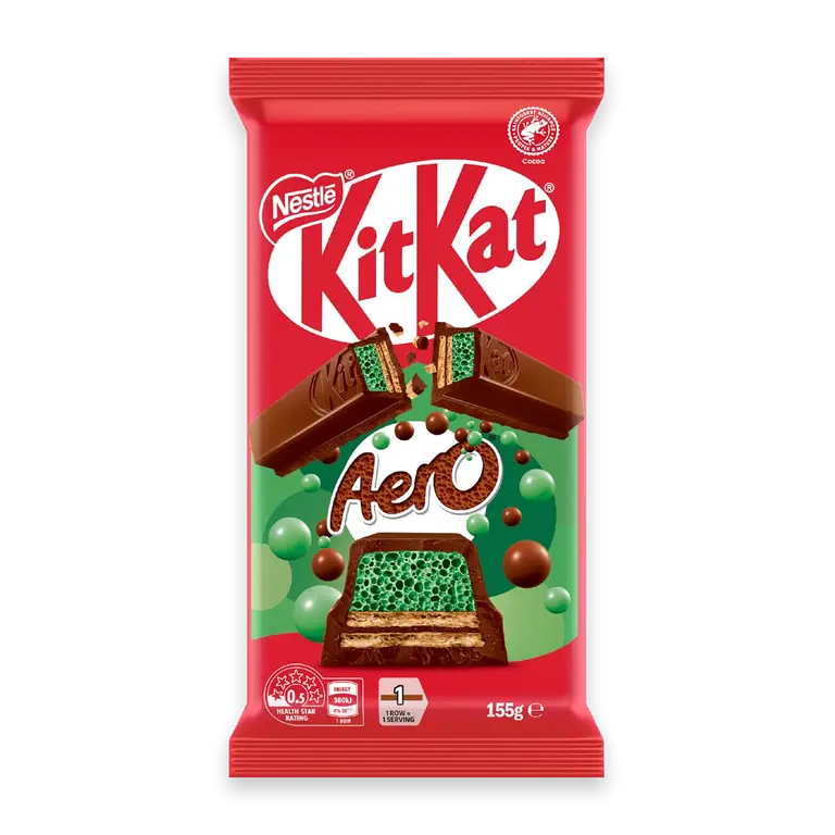 Aero Mint Chocolate Block