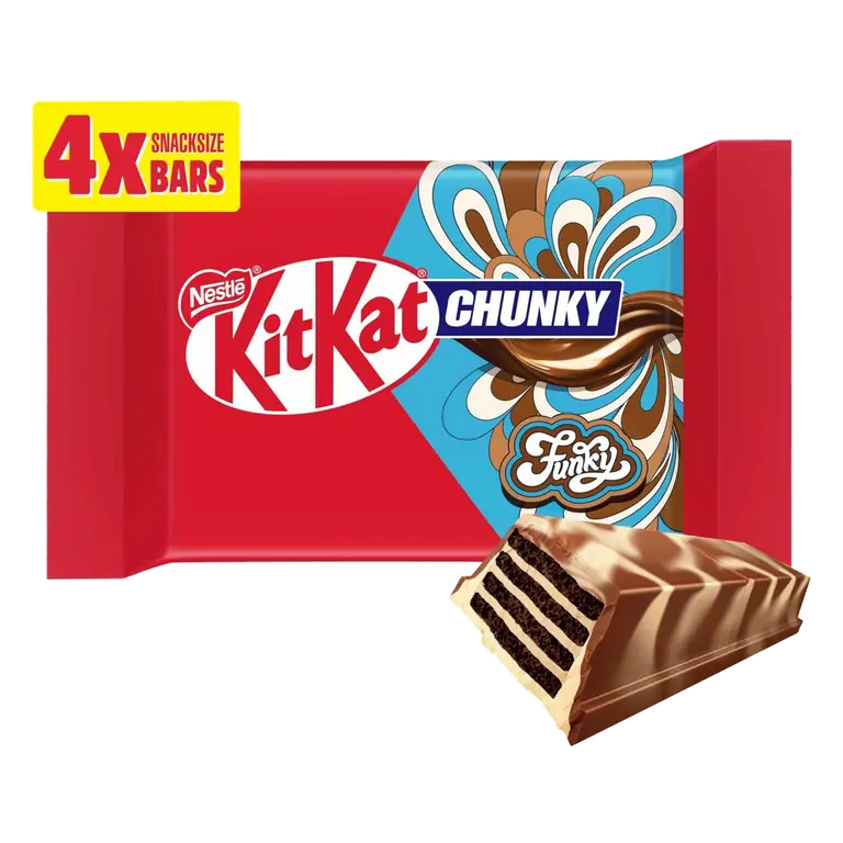 Chunky Funky Chocolate Bar 4 x 32g