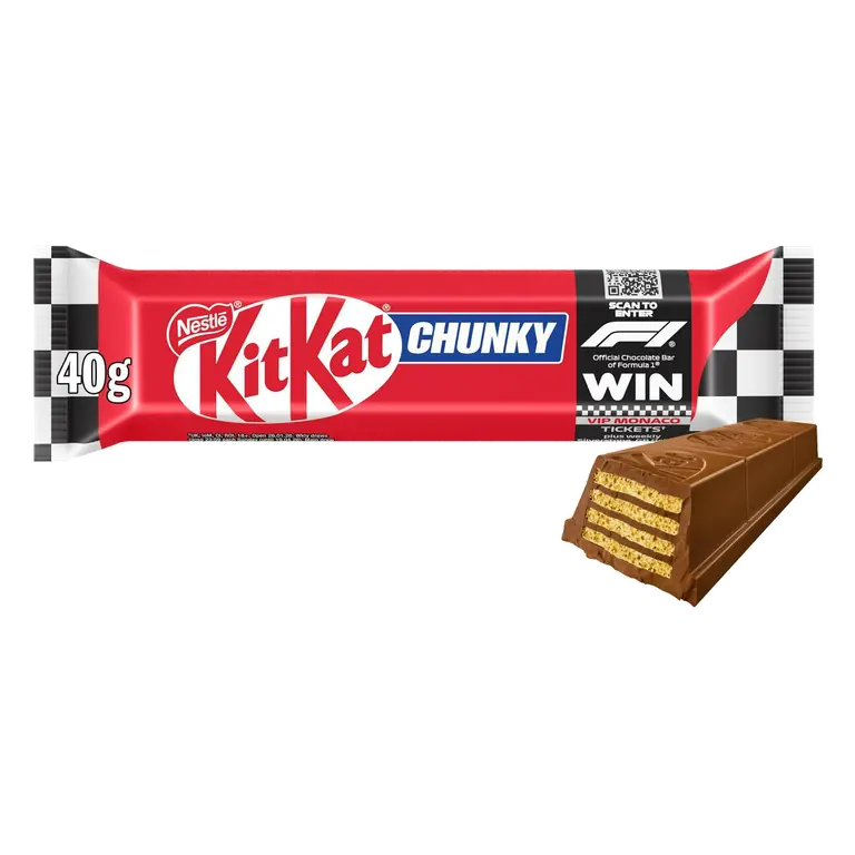 Chunky Milk Chocolate Bar 40g