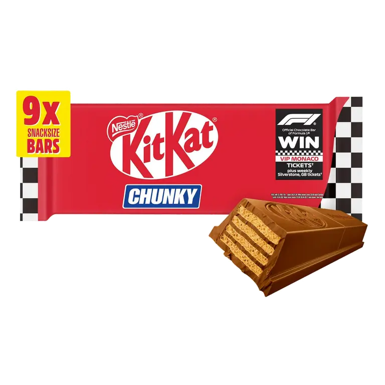 Chunky Milk Chocolate Bar Multipack x9 288g