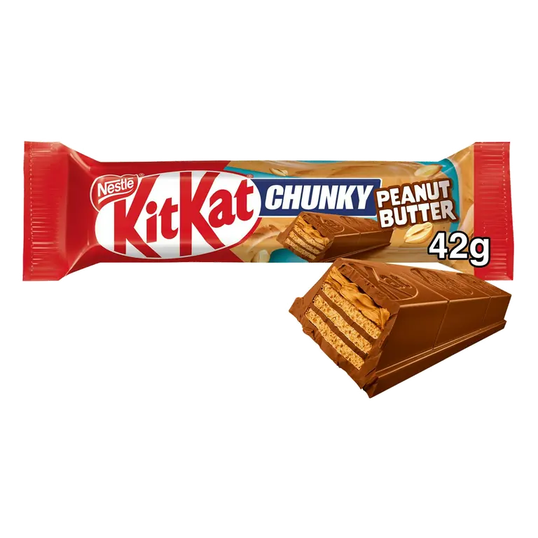 Chunky Peanut Butter Milk Chocolate Bar 42g