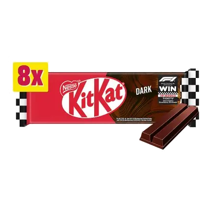 Nestlé KitKat 2 Finger Dark 8 Bars