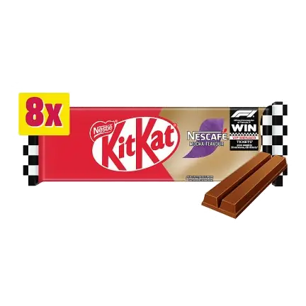 Nestlé KitKat 2 Finger Nescafé Mocha Flavour 8 Bars