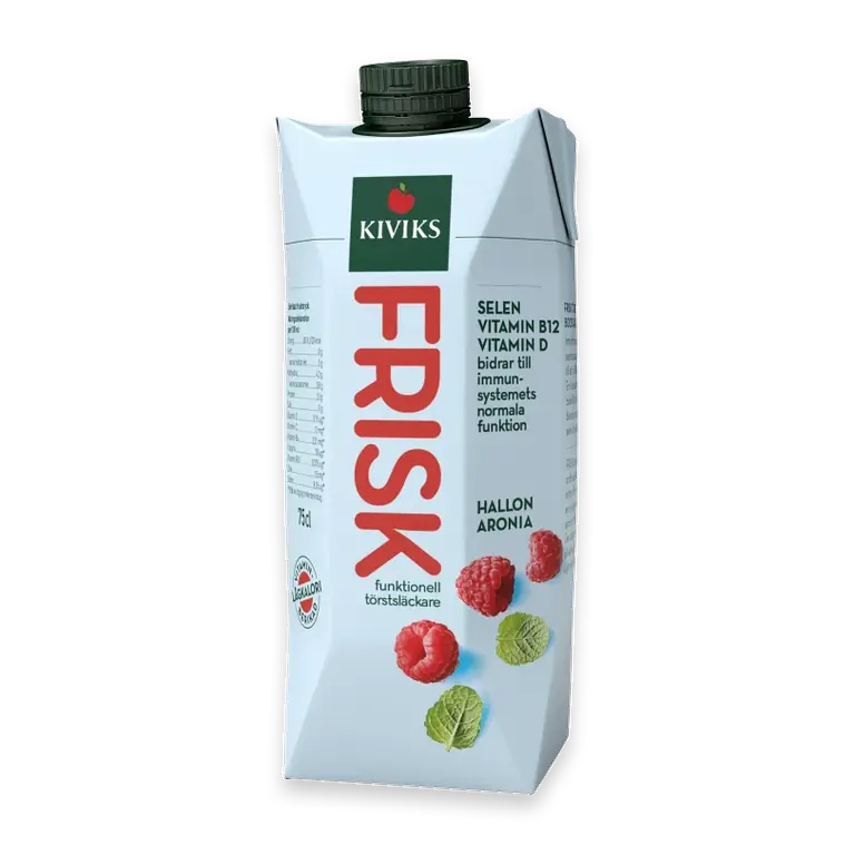 Fruktdryck Funktionell Frisk Hallon Aronia 75cl