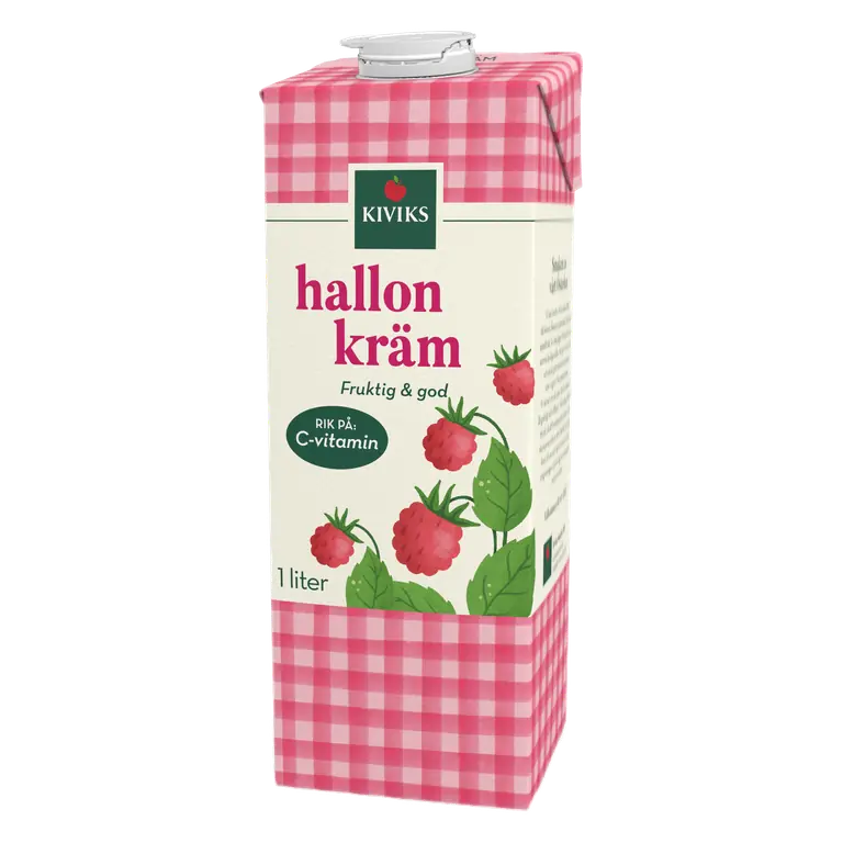 Hallonkräm