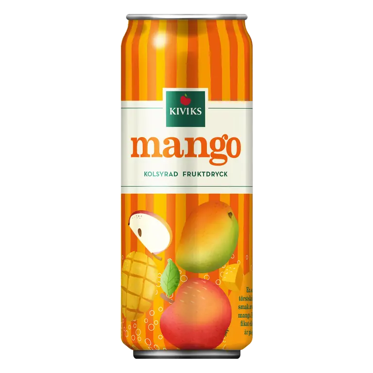 Mango Kolsyrad Fruktdryck