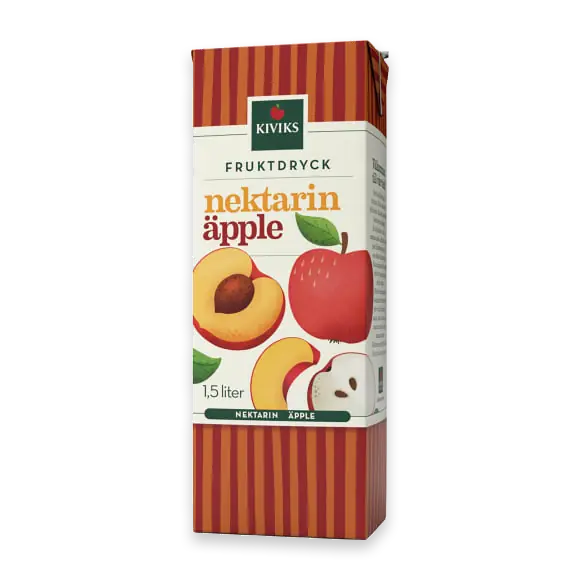 Nektarin Äpple Fruktdryck