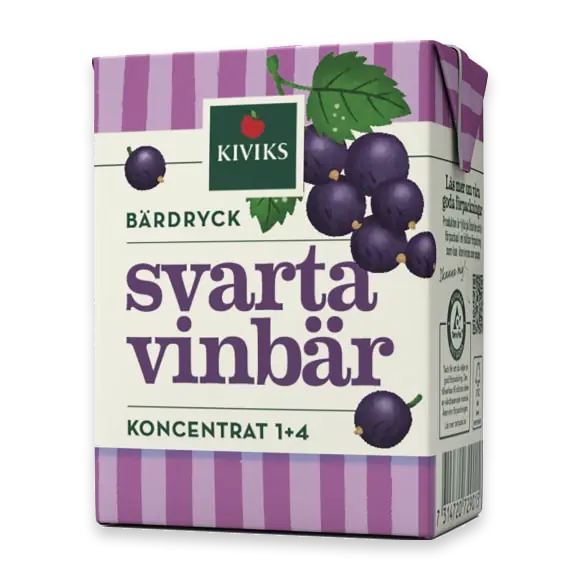 Svarta Vinbär Bärdryck Koncentrat