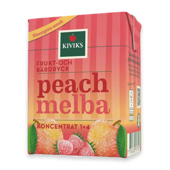 Peach Melba Frukt & Bärdryck Koncentrat
