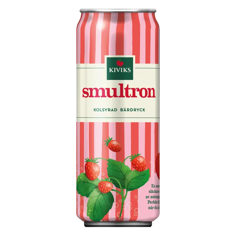 Smultrondryck Kolsyrad Fruktdryck