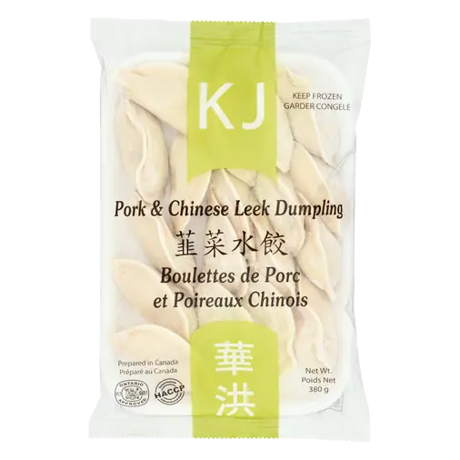 Frozen Dumplings Chinese Leek & Pork 380 g