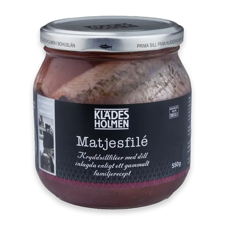 Matjesfiléer 550g