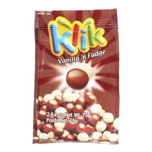 Klik Vanilla 'n Fudge, 1.5oz: Milk Chocolate