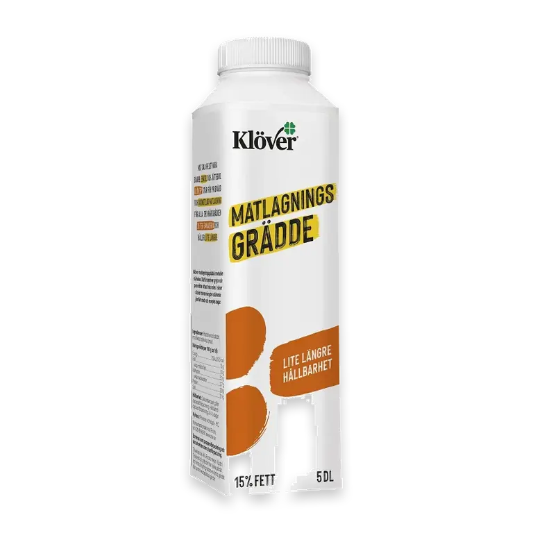 Matlagningsgrädde 15% 5dl Klöver®