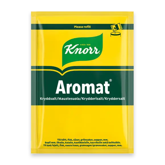Knorr Aromat Kryddsalt, Påse