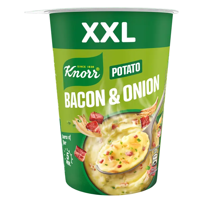 Bacon & Onion Potato Snack Pot