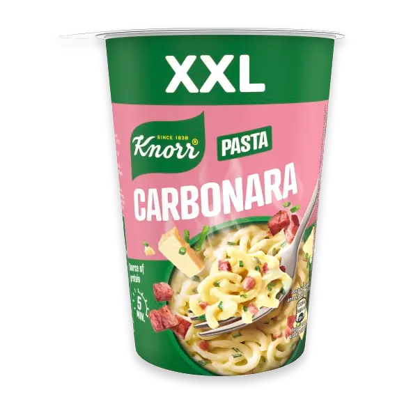 Carbonara Big Pasta Snack Pot