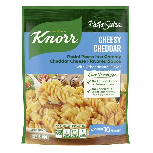 Cheesy Cheddar Rotini Pasta Side