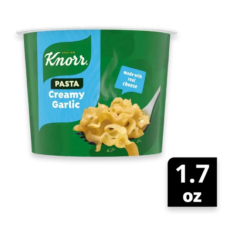 Creamy Garlic Pasta Cup