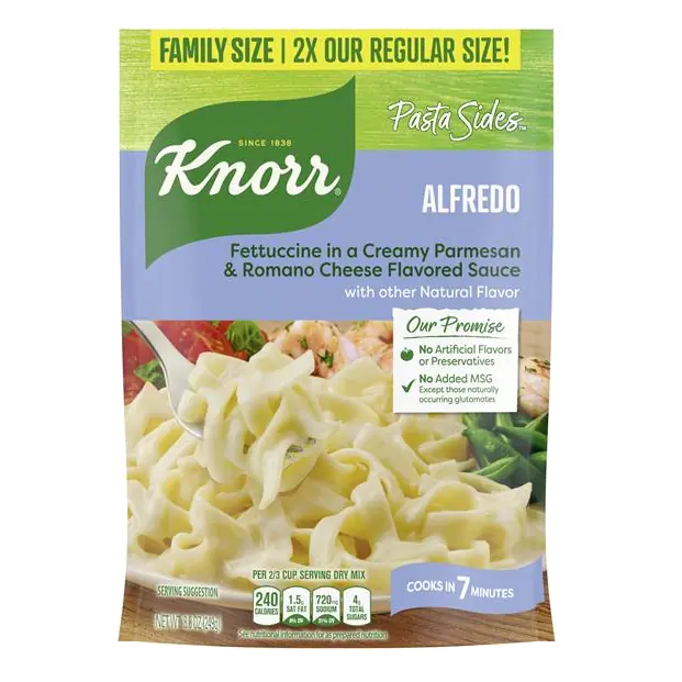 Fettuccine Alfredo Value Size Pasta Side