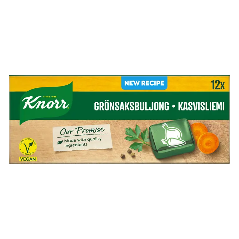 Grönsaksbuljon Tärning